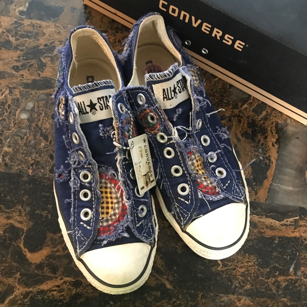 Converse patch shoe size 6.5 women 4.5 mens
